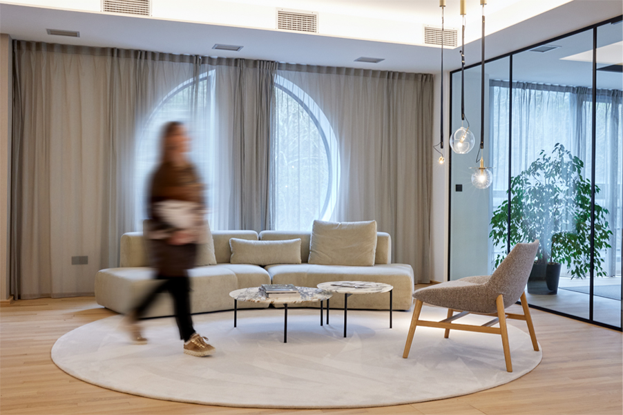 Una oficina que se siente hogar