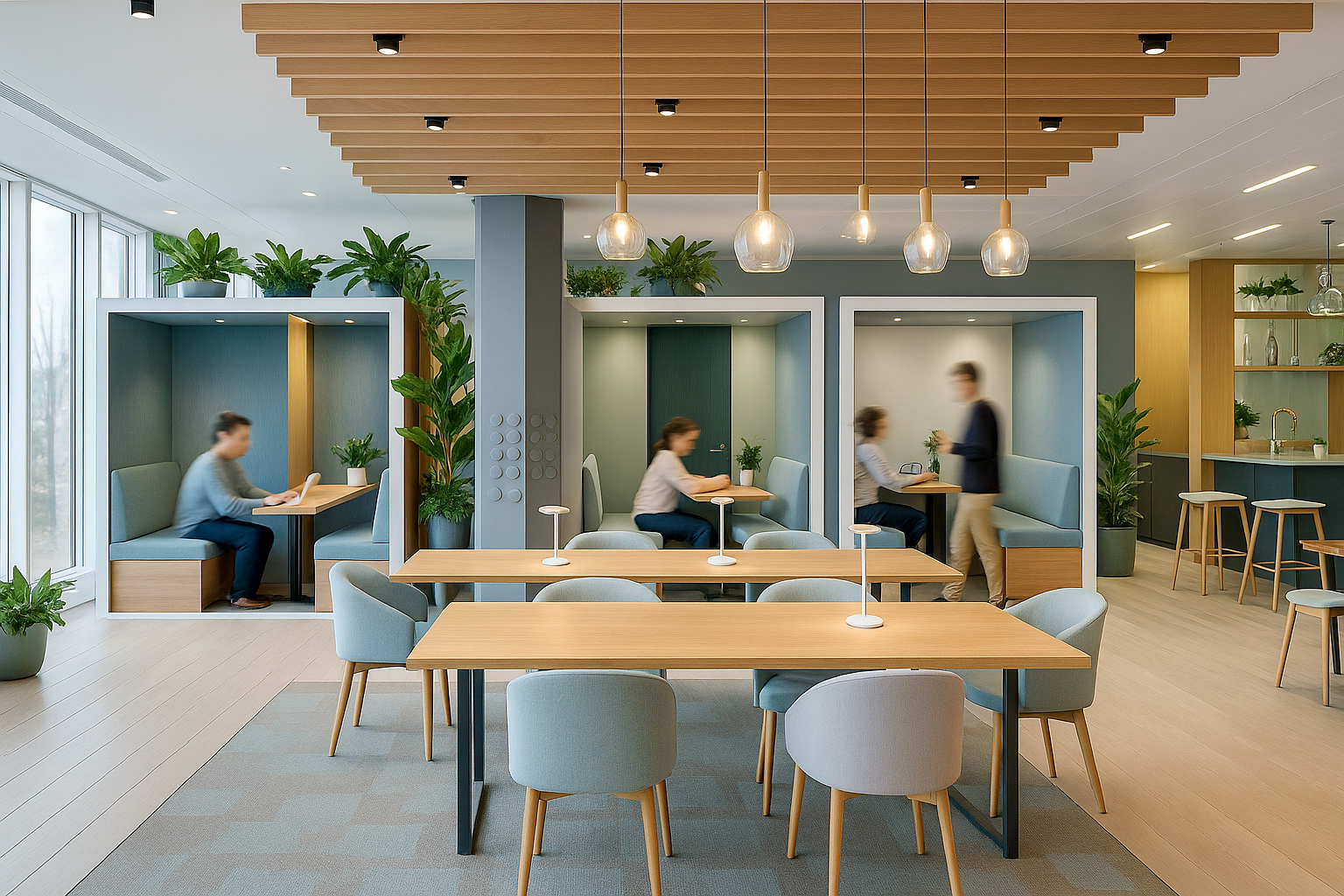 Oficinas Híbridas: Adaptar los Espacios sin Grandes Obras